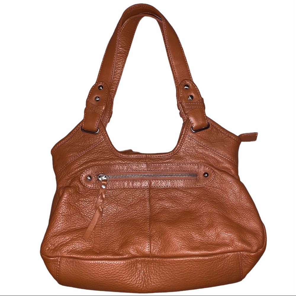 Vintage 90s Brown Genuine Leather Medium Purse Great American Leather Works